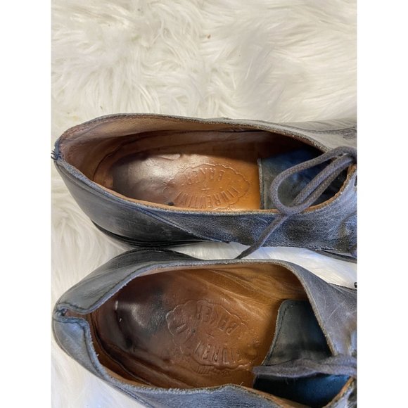 Fiorentini + Baker Leather Shoes Black Size 43 - Picture 5 of 7